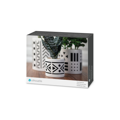 Silhouette Vinylfolie Starter Kit Schwarz/Weiss/Blau/Rosa