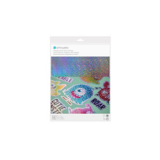 Silhouette Stickerpapier Holograpic dots Silber Silhouette Stickerpapier Holograpic dots Silber
