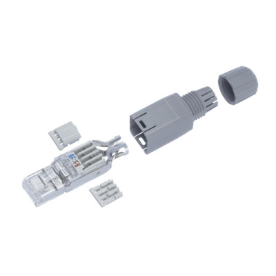 R&M Stecker RJ45 Cat. 5e Feldkonfektion