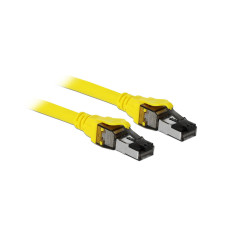 Delock Patchkabel RJ-45-RJ45 Cat 8.1, S/FTP, 5 m, Gelb Delock Patchkabel RJ-45-RJ45 Cat 8.1, S/FTP, 5 m, Gelb