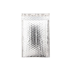 Rico Design Versandtasche DIN B5 Silber, 1 Stück