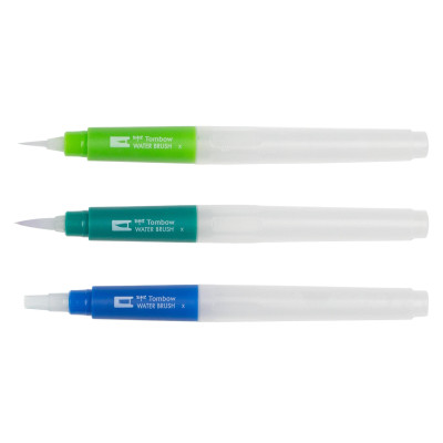 Tombow Pinsel mit Wasserreservoir 3er Set Tombow Pinsel mit Wasserreservoir 3er Set