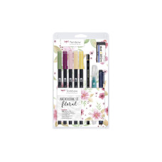 Tombow Brushpen Watercolor Set Floral Rosa