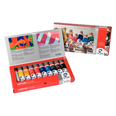 Van Gogh Acrylfarbe Basic-Set, 40 ml, Mehrfarbig