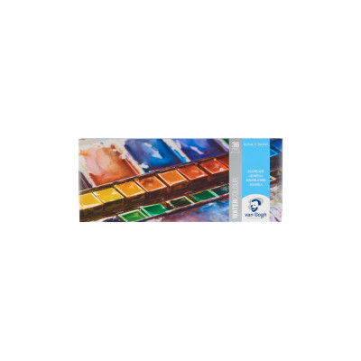 Van Gogh Aquarellfarbe Malkasten 36er-Set, Mehrfarbig