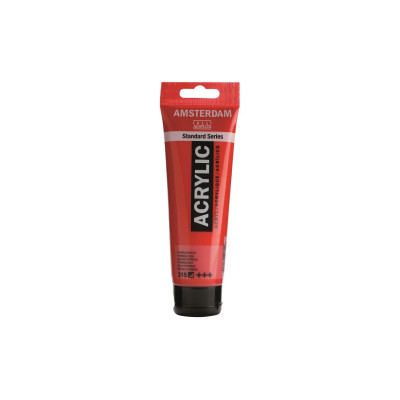 Amsterdam Acrylfarbe Standard Series Pyrrolrot Halbdeckend, 120 ml