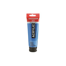 Amsterdam Acrylfarbe Standard Series Primärzyan Halbtransp. 120 ml