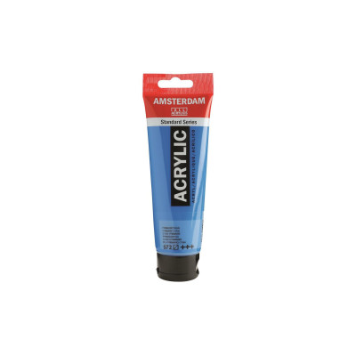 Amsterdam Acrylfarbe Standard Series Primärzyan Halbtransp. 120 ml