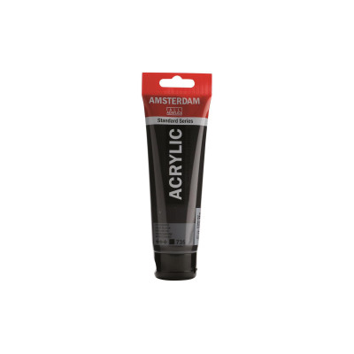 Amsterdam Acrylfarbe Standard Series Oxidschwarz Deckend, 120 ml