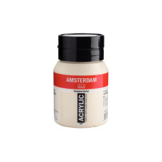 Amsterdam Acrylfarbe Standard Series Titanbuff H deckend, 500 ml