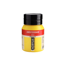 Amsterdam Acrylfarbe Standard Series Azogelb H halbdeckend, 500 ml