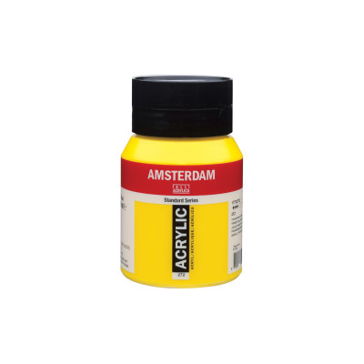 Amsterdam Acrylfarbe Standard Series Transparent Gelb M, 500 ml