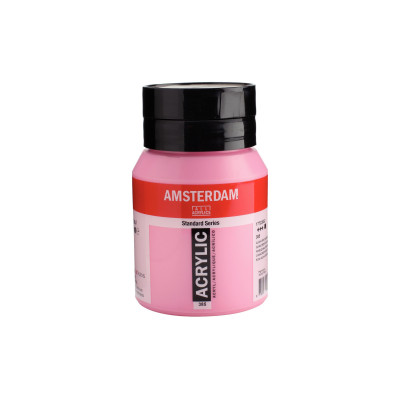 Amsterdam Acrylfarbe Standard Series Chinacridonrosa H deckend, 500 ml