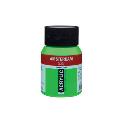 Amsterdam Acrylfarbe Standard Series Brillantgrün halbdeckend, 500 ml