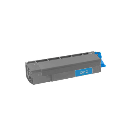 TONREC SWISS Toner-Modul komp. zu OKI C612 cyan