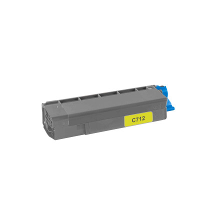 TONREC SWISS Toner-Modul komp. zu OKI C712 yellow